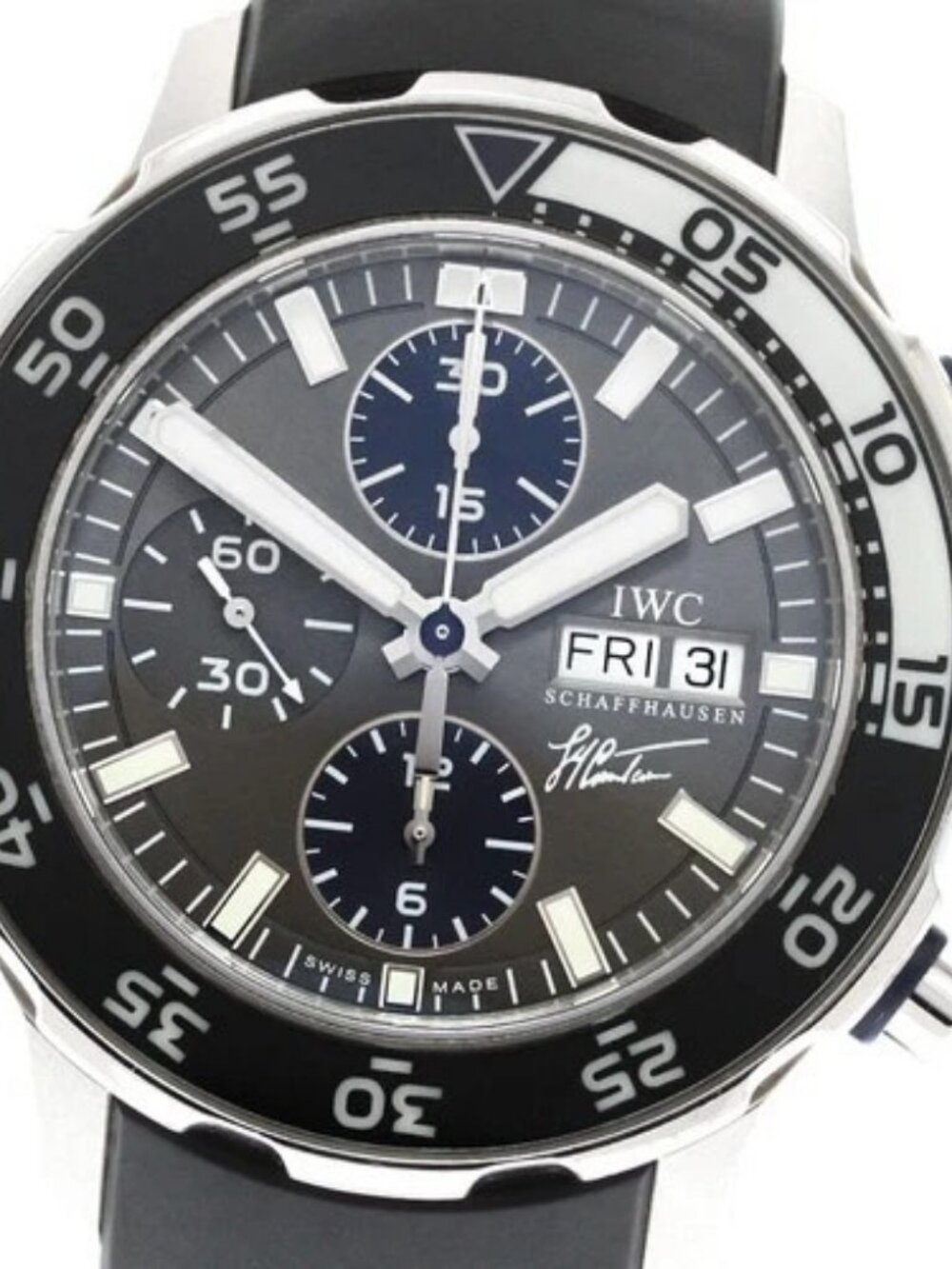 IWC SCHAFFHAUSEN Aquatimer IW376706 Jacques-Yves Cousteau AT Men's Watch_846842